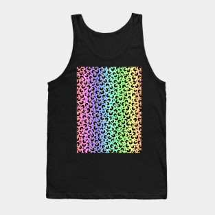 Rainbow Leopard Print Tank Top